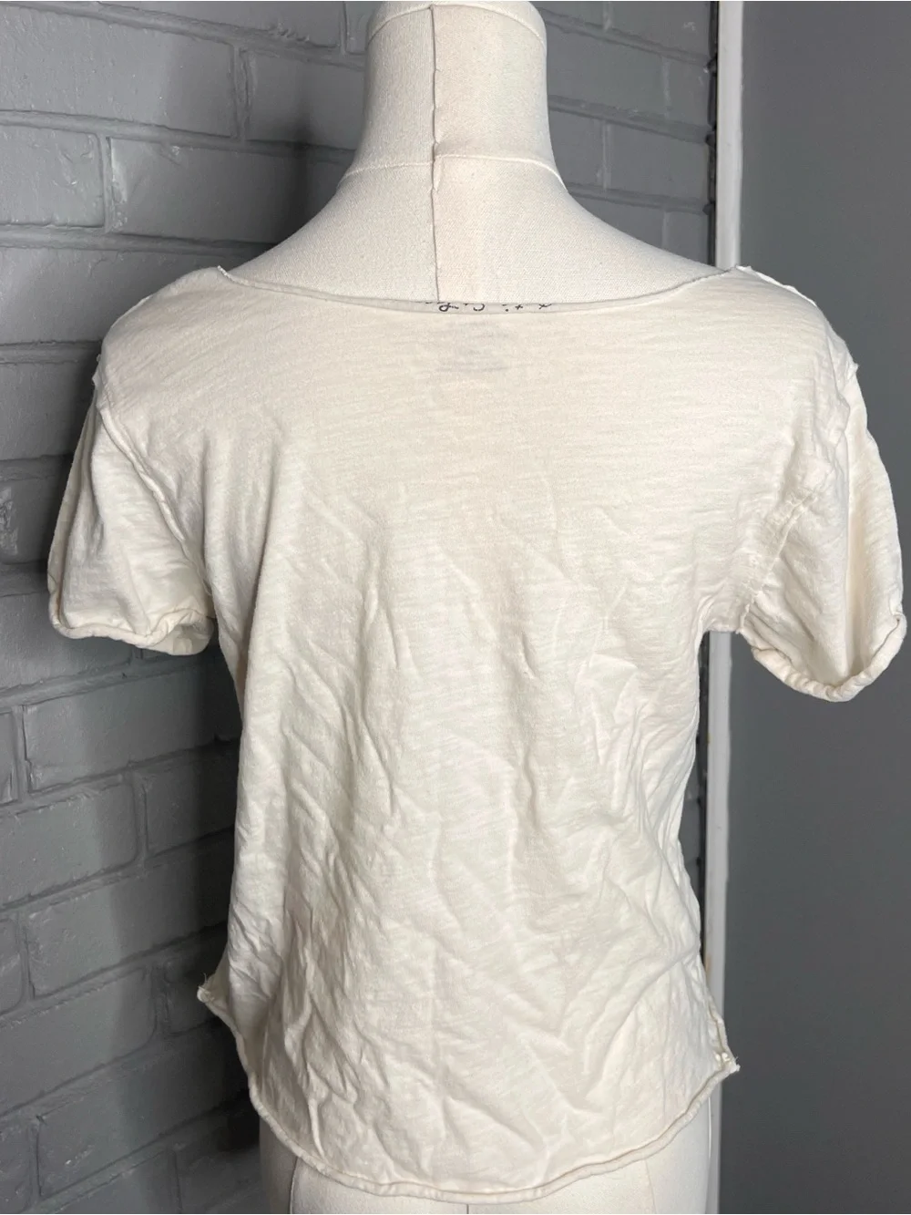 Sun Keep x Anthropologie Dreamer Raw Edge Trim Graphic Tee - Picture 9 of 12